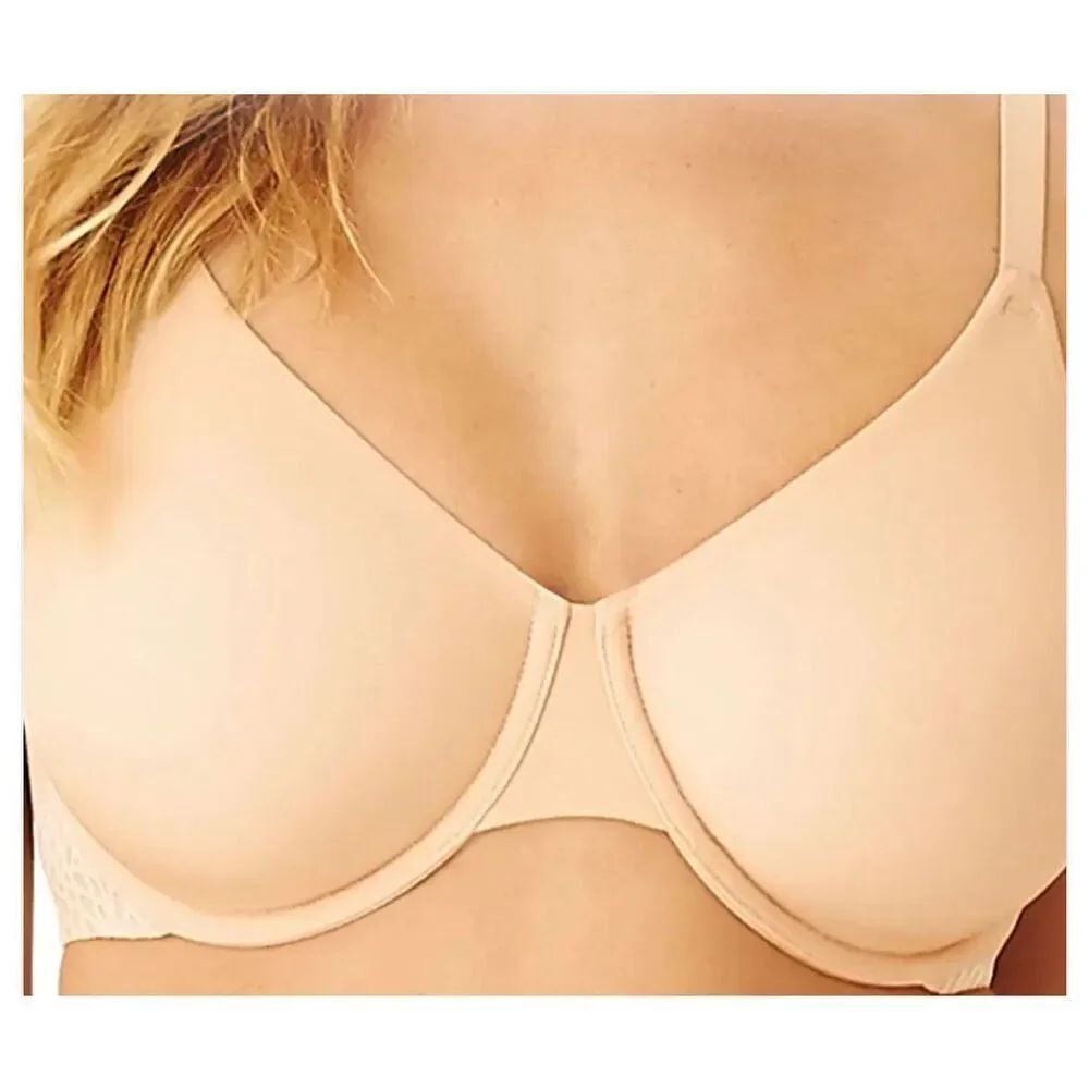 A 11 Wacoal Ultimate Side Smoother unlined Underwire Bra size 32D 855338
